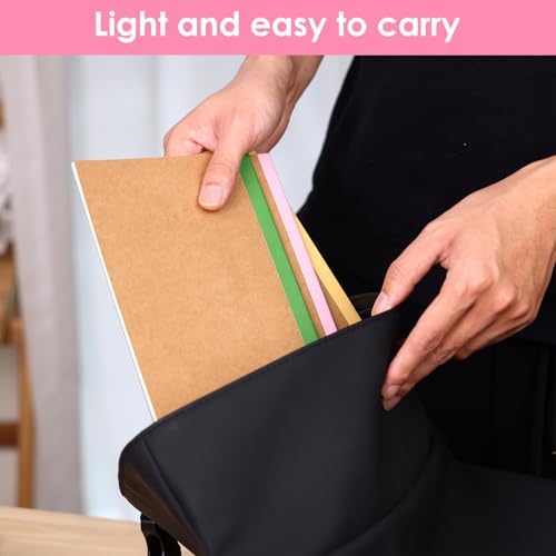 LABUK 40pcs Journals Bulk, A5 Kraft Lined Journaling Notebooks Bulk, Rainbow Composition Notebook, 12 Colors 60 Pages for Writing, School, Kids Gift - Image 7
