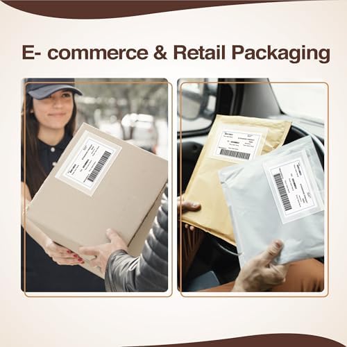 7x10 Shipping Label Sleeves 500 Pack-Strong Adhesive - Image 5