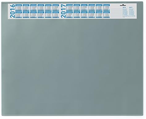 Durable, Desk Mat, Non-Slip, Easy to Clean, Gray, 27.5" x 19.75" - Image 2