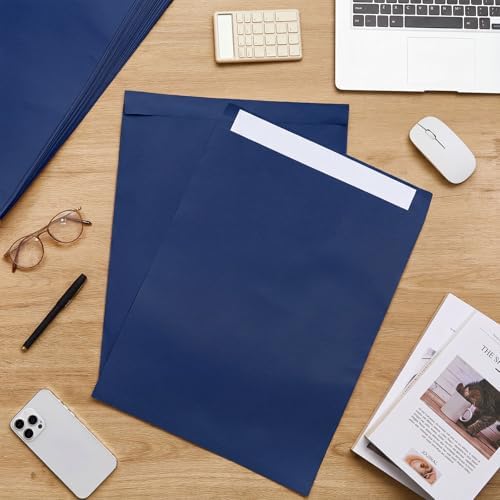 Motipuns 50 Pcs 14'' x 18'' Large Mailing Envelopes 32lb with Gummed Flaps - Image 5