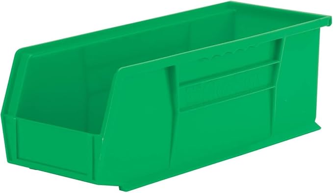 Akro-Mils 30234 AkroBins Plastic Storage Bins, 15"x5"x5", Green, 12-Pack | Space-Saving Stackable Bins for Garage, Pantry, Craft Organization - Image 10