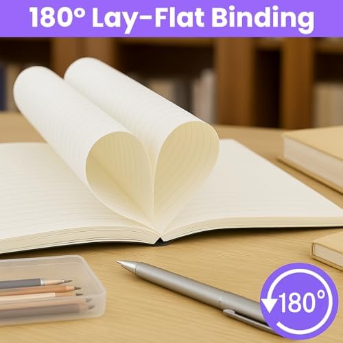 20 Pack A5 Journals, Lined Hardcover Journaling Notebooks Bulk for Writing - Image 6