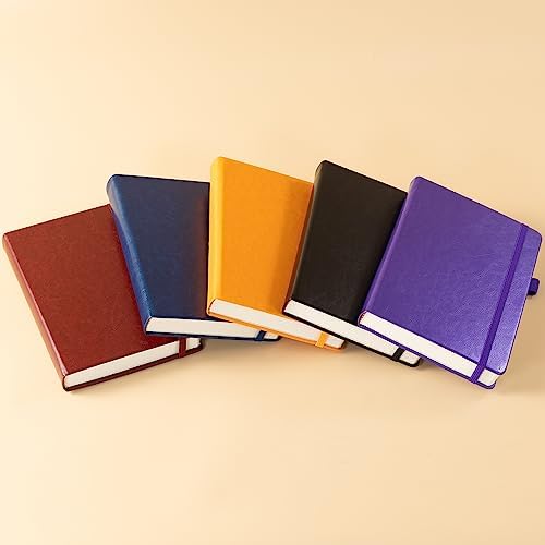 FOCUS DAY Lined Journal Notebook for Women/Men Writing Work, 320 Pages Hardcover Pink Leather Daily Diary Journals Note book College Ruled for Note Taking, A5 (5.7'' X 8.4'') - Image 7