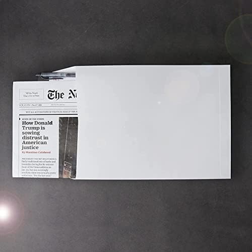 Xxcxpark 120 PCS 6x9 inches Security Catalog Envelopes Printable Self Seal Envelopes, Anti Tear White Envelopes for Invitation Cards, Pictures, Photos, Documents - Image 5