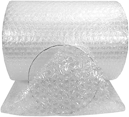uBoxes Bubble Cushioning 24" wide Wrap x 100' Long Medium Bubbles 5/16",Clear,BUBBMED24100 - Image 5