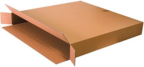 Box USA Moving Boxes, 36"L x 5"W x 36"H 20-Pack Large Side Loading Corrugated Cardboard Box for Packing, Shipping and Storage by BOXUSA