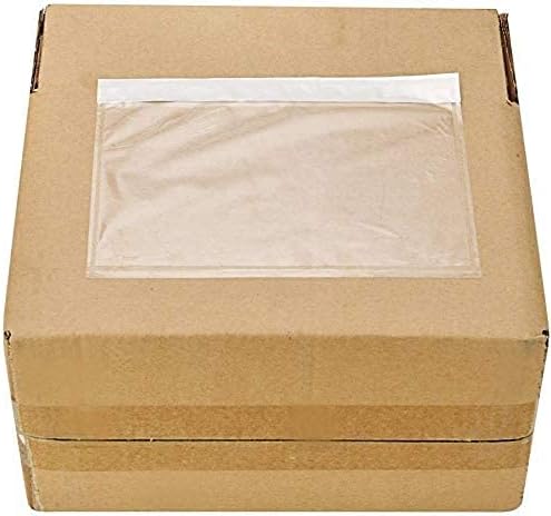 100 Pack-7.5x5.5 Packing List Mailing Envelopes Shipping Envelopes Packing List Clear Adhesive Shipping Label Sleeves Shipping Supplies for Small Businesses - Image 4