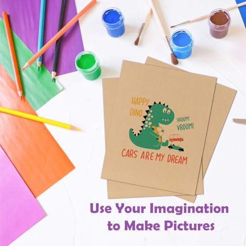 RLAVBL 100 Pack 11x14 Corrugated Cardboard Sheets, Flat Cardboard Inserts for Shipping, Mailing, Packing, DIY Crafts - Image 4