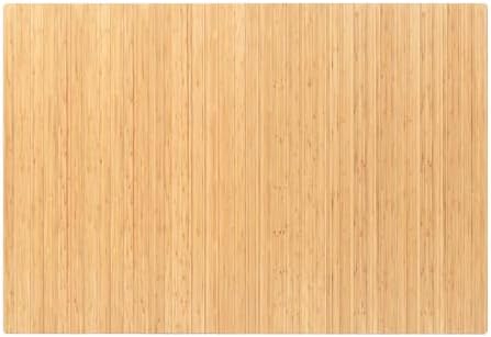 Anji Mountain 72" x 48" Bamboo Office Chair Mat for Carpet & Hardwood Floor - Image 2