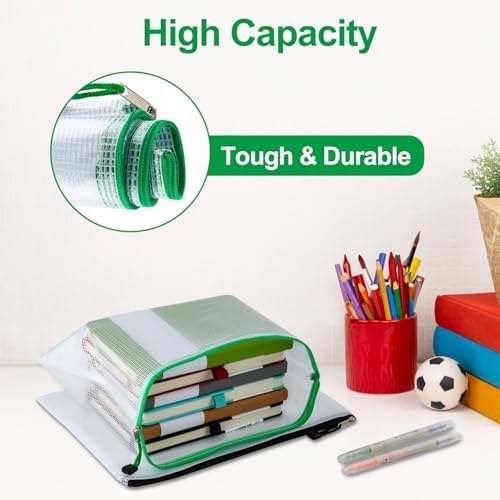 40pcs Mesh Zipper Pouch Bags, 8 Size Zipper Bags - Image 5
