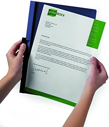 Durable, Report Cover, Holds Up to 30 Pages, Black, Letter Size, 25 Box - Image 3
