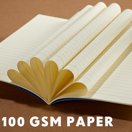 Mimorou 100 Pcs A5 Journals Notebooks Bulk,Black,Navy,Lined - Image 3