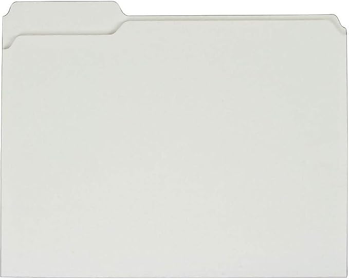 Staples Reinforced Colored File Folders, Letter Size, 3‑Tab, Heavy‑Duty Design, Assorted Colors, 250/Box - Image 2