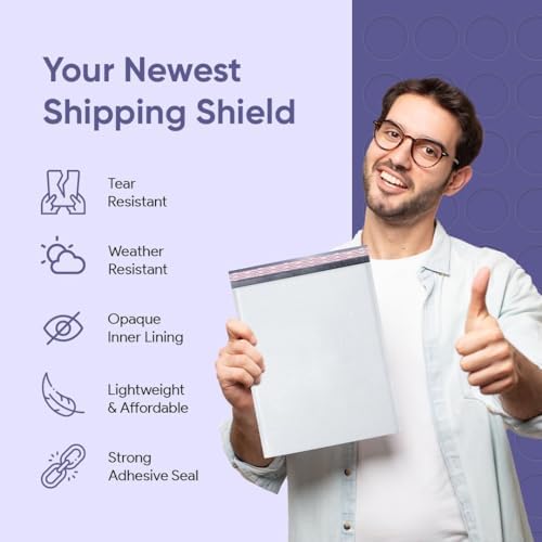 Small Bubble Mailers 4x8, Poly Padded Envelopes #000, 1000 Pack Bulk - Image 4