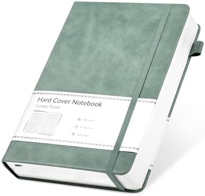CAGIE Journal Notebook for Women Men Leather Journaling Notebooks Diary A5 by CAGIE