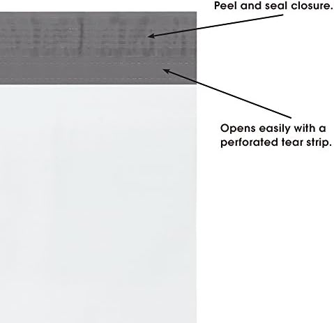 Tape Logic TLB878 Poly Mailer, 24" x 24", White (Pack of 125) - Image 3