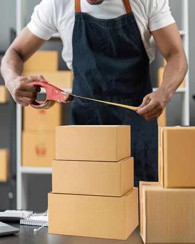Assorted-Sizes-Shipping-Boxes-45-Pack: 8x6x4 & 9x6x4 & 10x7x5 Small-Shipping-Boxes-Mailers, Brown Corrugated-Cardboard-Boxes-for-Packing-Small-Business Mailing - Image 6