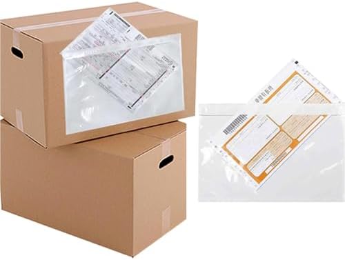 7.5x5.5 Packing List Mailing Envelopes Shipping Envelopes Packing List Clear Adhesive Shipping Label Sleeves Shipping Supplies for Small Businesses(2000 Pcs) - Image 3
