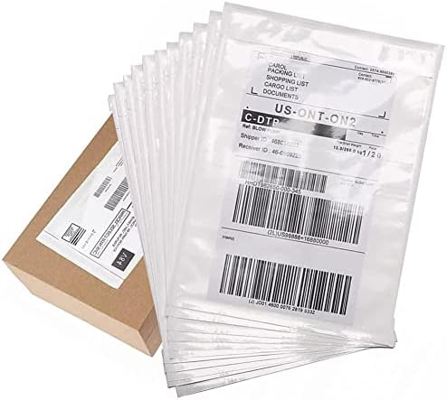 BESTEASY Packing List Pouches, Clear Adhesive Top Loading Packing List/Shipping Label Envelopes - 2000 Pack (7.5x5.5) - Image 2