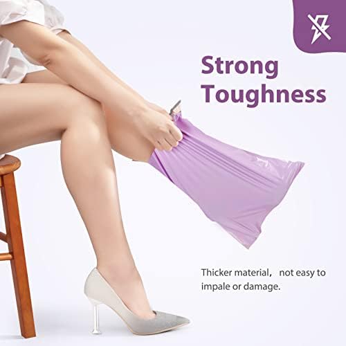 Fuxury Poly Mailers 10x13 Inch 50 Pcs,Shipping Bags for Clothing Purple - Image 5
