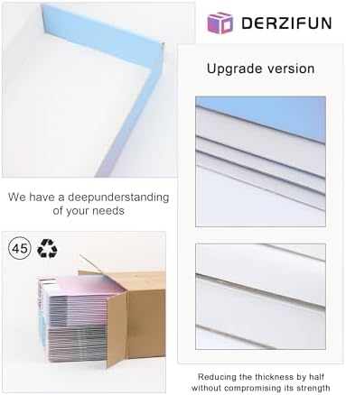9"x6"x2" Shipping Boxes 45 Pack, Corrugated Packaging Mailer Boxes, ‎Purple Gradient Shipping Packaging Boxes for Small Business - Image 3
