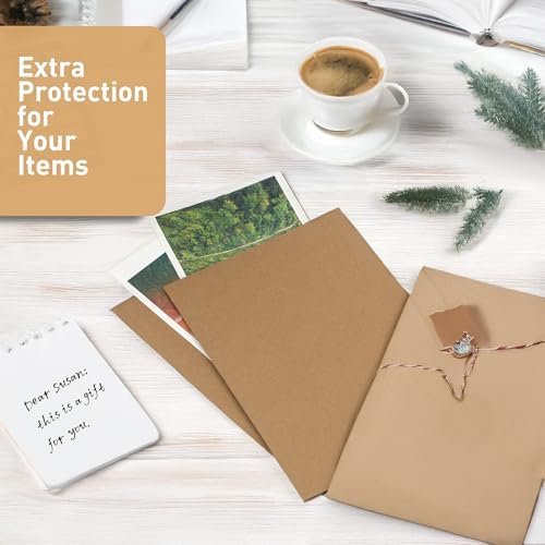 FARRAY 100 Pack 4x6 Inch Corrugated Cardboard Sheets, 1.8mm Thick Brown Kraft Cardboard Backing, Bulk Flat Cardboard Inserts Filler Pads for Packing, Shipping, Mailers, Crafts - Image 5