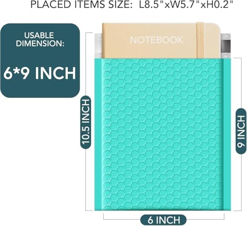 Metronic 1000 Pack Bubble Mailer 6x10 Inch Teal,Usable Size 6x9" Waterproof Padded Envelopes,Self-Seal Modern Bubble Mailers Cushioning for Shipping,Jewelry Makeup Supplies, Packaging Bulk - Image 2