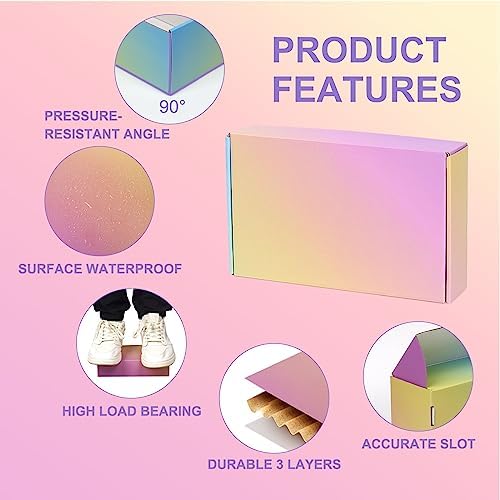 Shipping Boxes Small, 6x4x2 Inches 15 Pack Colorful Cardboard Mailer Boxes, Mailing Boxes for Packaging Small Business - Image 6