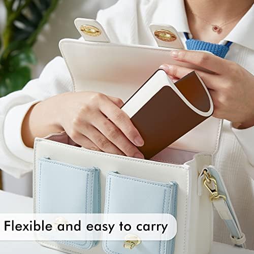 36 Pack Soft Cover Journal Bulk, Feela Lined Blank Travel Journal for Women Men Writing, Notebooks College Ruled for Work, Note Taking Notebook School Business Supplies, 8.2” x 5.5”, A5, Brown - Image 5