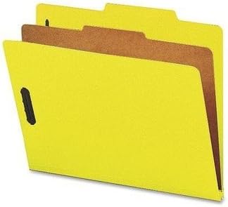 SP17204 Classification Folders, 2-Inch Exp,1 Dvdr,Letter,10/BX,YW by Nature+Saver