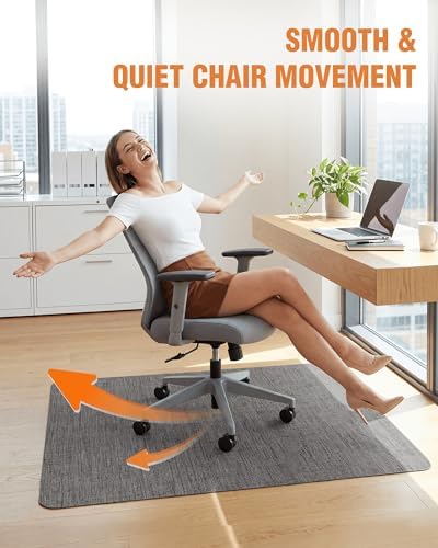 Carvapet 36x48 Office Chair Mat for Carpet Hardwood Floor Protector Rug - Image 5