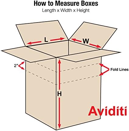 BOX USA Multi-Depth Shipping Boxes Medium 12"L x 9"W x 6"H 25-Pack - Corrugated Cardboard Box for Moving, Mailing, Packing, Packaging and Storage - Image 2