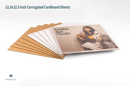Corrugated Cardboard Sheet, 12.5x12.5 inch, LP Mailer Insert Pad - Image 4
