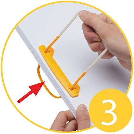 Jalema Clip Plus 5712525 Filing Clips Assorted Colours Pack of 100 Yellow/White - Image 6