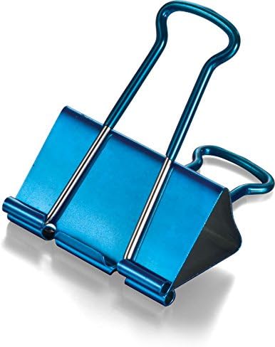 Officemate Easy Grip Large Binder Clips, Assorted Metallic Colors, 6 Packs of 6 Clips Each (31051) - Image 4