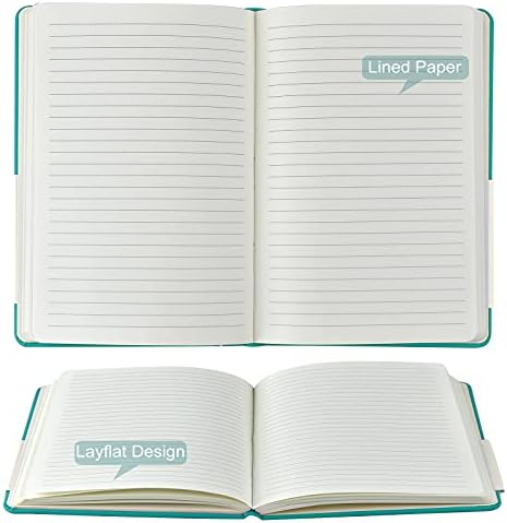 Coopay 6 Pack A5 Journal Notebooks Bulk, 160 Pages, 100GSM Thick Paper, 8.3 x 5.5 inch Hardcover Lined Leather Journals for Writing Office School Business Work Men Women (Multicolor) - Image 3