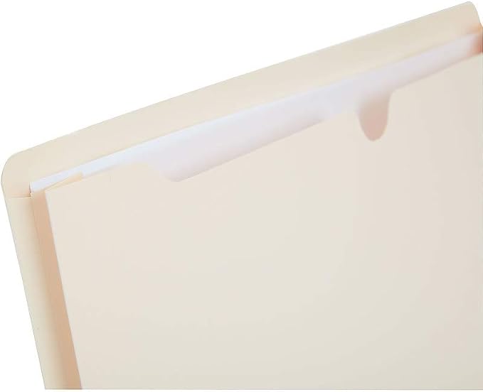 Staples Manila File Jackets with Reinforced Tab, Legal Size, 2‑Inch Expansion, Durable Construction for Secure Document Storage – 50/Box - Image 3