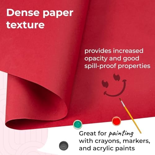 Red Kraft Paper Roll, 36" x 8400" (700 feet) - USA-Made, IDL Packaging - Image 4