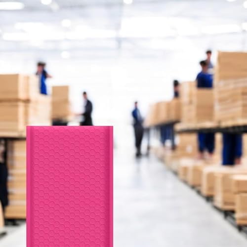 iMBAPrice 8.5x12 Inches Hot Pink Color Polybubble Bag, 100-Pack Medium Size #2 Self Seal Poly Bubble Mailers Padded Packing Envelopes (Total 100 Bags) - Image 6