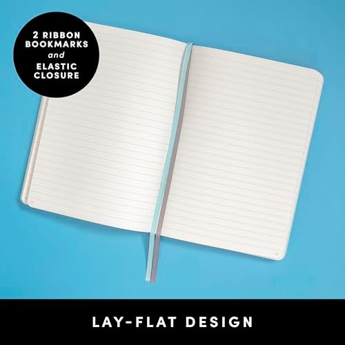 PAPERAGE Lined Journal Notebook, Hardcover Journal for Women & Men, 252 Pages, (5.6 in x 8 in), College Ruled Journaling Notebook for Work, School Supplies & Note Taking, (Yellow) - Image 3