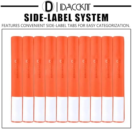 Premium Card Binder 16 Pocket - Fits 1600 Cards，4X4 Ringless Card Album with Sleeves for Trading Cards & Sports Cards（Model C，Bright Orange） - Image 6