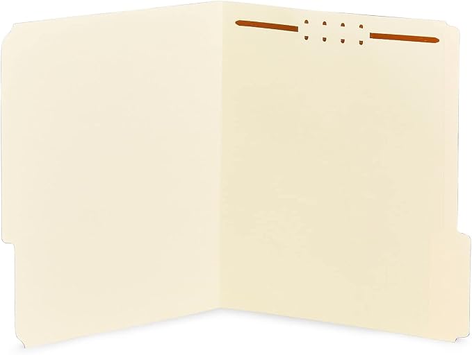 Staples Reinforced Classification Folder, 2″ Expansion, Letter Size, Manila Pressboard, Durable Construction, 50/Box by Staples