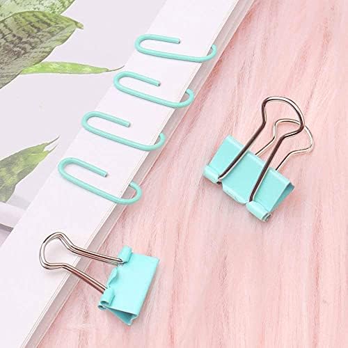 Paper Clips Binder Push Pin Set, Assorted Sized Binder Clips - Image 3