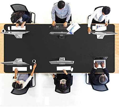 CENNBIE 78.7" x 39.4" Leather Desk Mat, Extra Large Desk Pad for Full Desk - Image 5