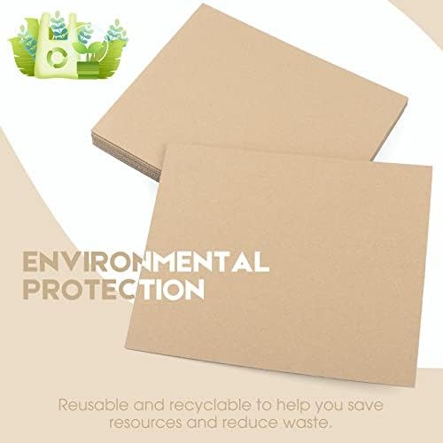 Golden State Art 10 Pack 8x10 Corrugated Cardboard Sheets 1/8" Flat Inserts - Image 7