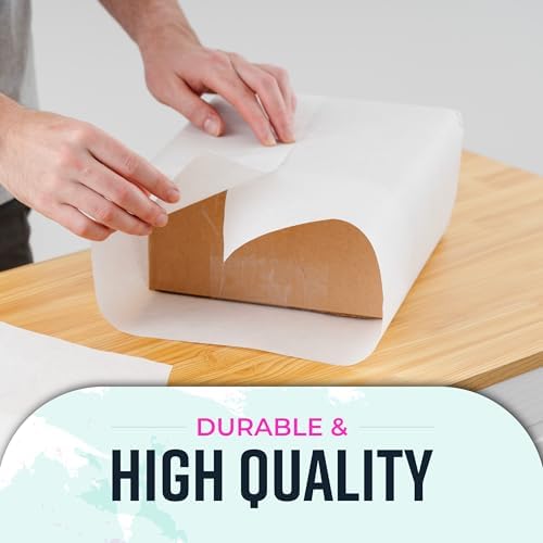 Bryco Goods Kraft Paper Roll - 18” x 75’ (900”) - Pack of 2 - White Easel Paper for Drawing, Painting, Arts & Crafts, Bulletin Boards, and Gift Wrapping - Made in the USA - Image 5