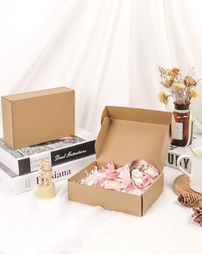 50 Pack Small Shipping Boxes, 7x5x2 Inch Brown Cardboard Boxes for Small Business - Image 6