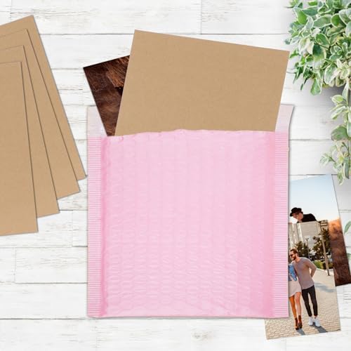 RLAVBL 100 Pack 11x14 Corrugated Cardboard Sheets, Flat Cardboard Inserts for Shipping, Mailing, Packing, DIY Crafts - Image 6