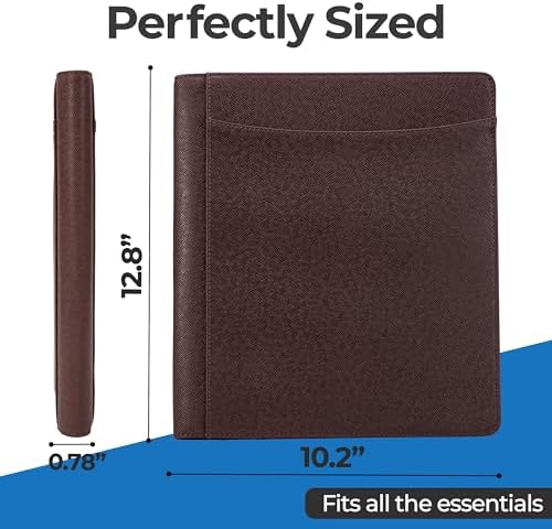 Case-it Business Padfolio | Letter Size | PAD-24 Brown - Image 4