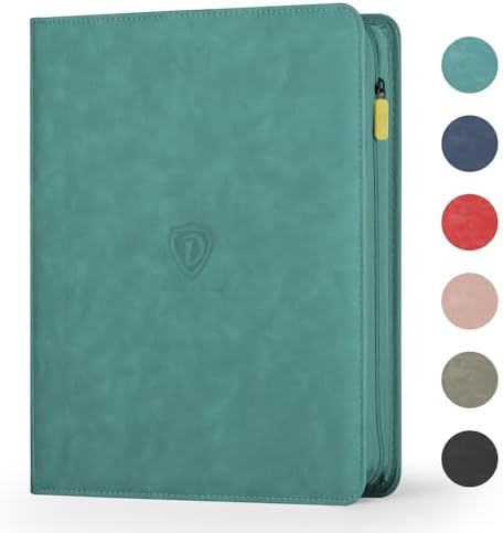 Card Binder with 1024 Cards,16 Pocket Trading Card Binder Includes 32 Page Storage Sleeves,Collection Card Album,Card Holder to Organize and Protect Cards,Green by High-qualityCardBinder